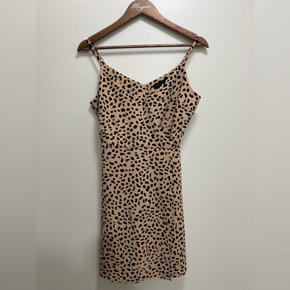 Sanctuary Wrap It Up Leopard dress, Small - Picture 2 of 11